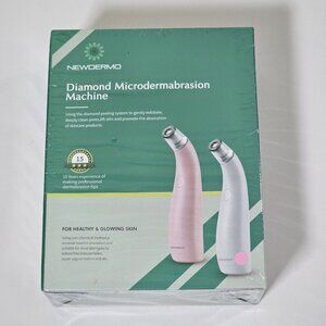 Newdermo Diamond Microdermabrasion Machine Pink Reduce Wrinkle Non Chemical